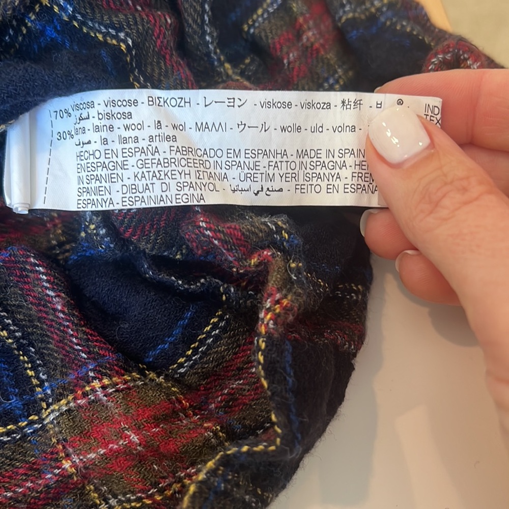 Zara Plaid Dress - Picture 4 of 5